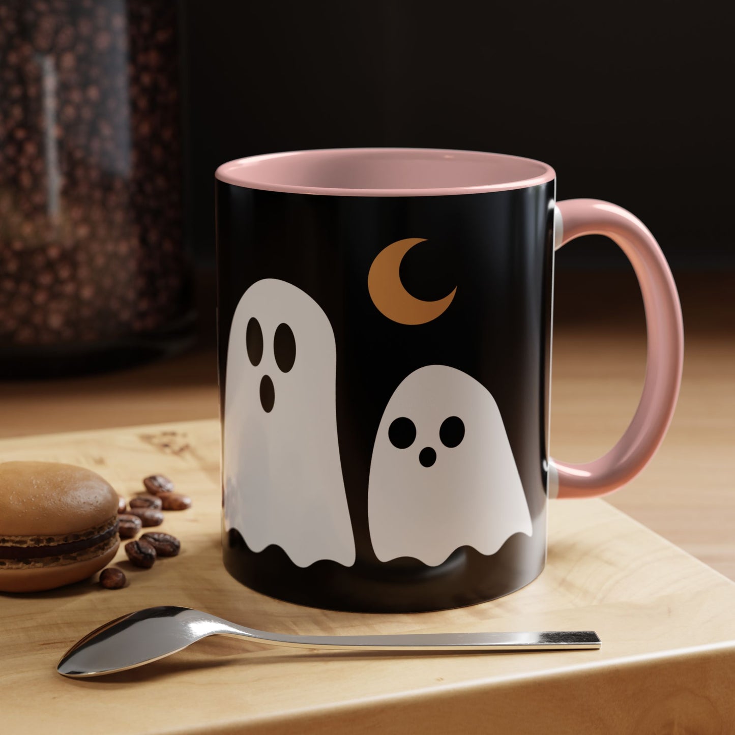 Hey Boo Accent Coffee Mug (11, 15oz)