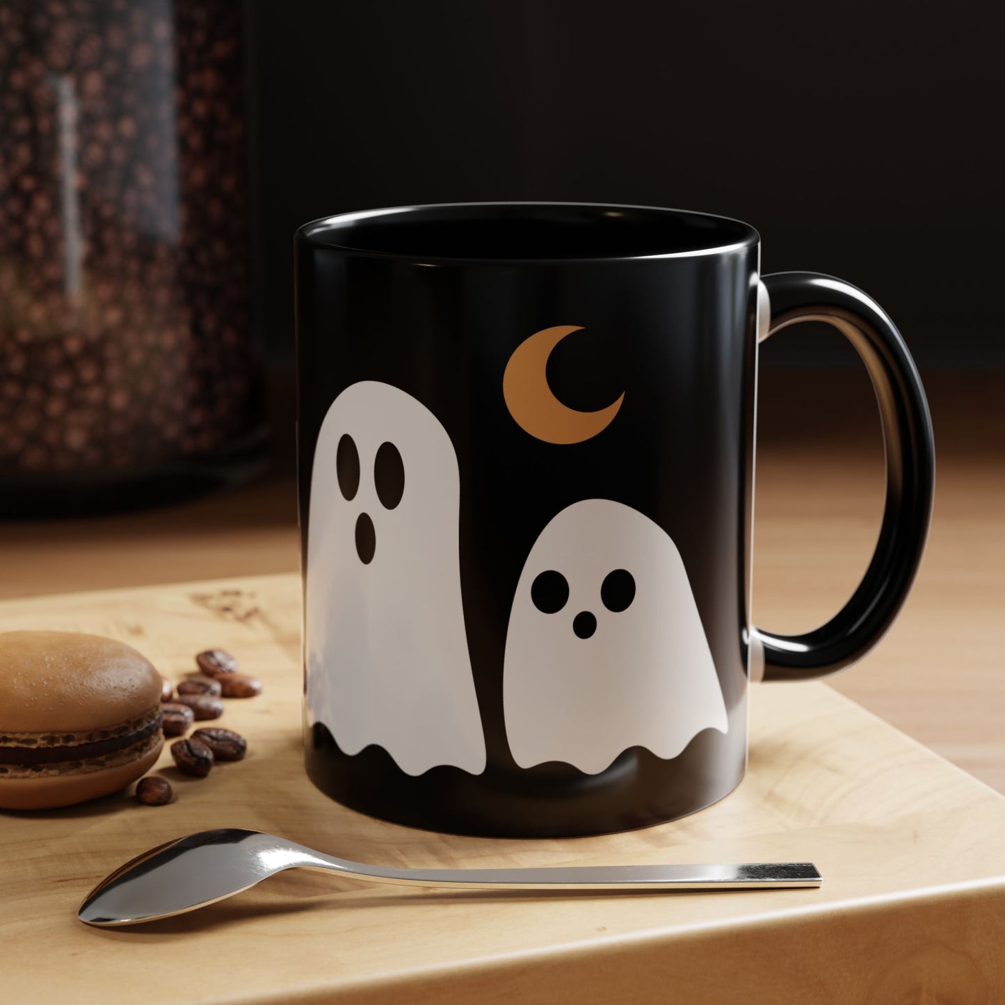 Hey Boo Accent Coffee Mug (11, 15oz)