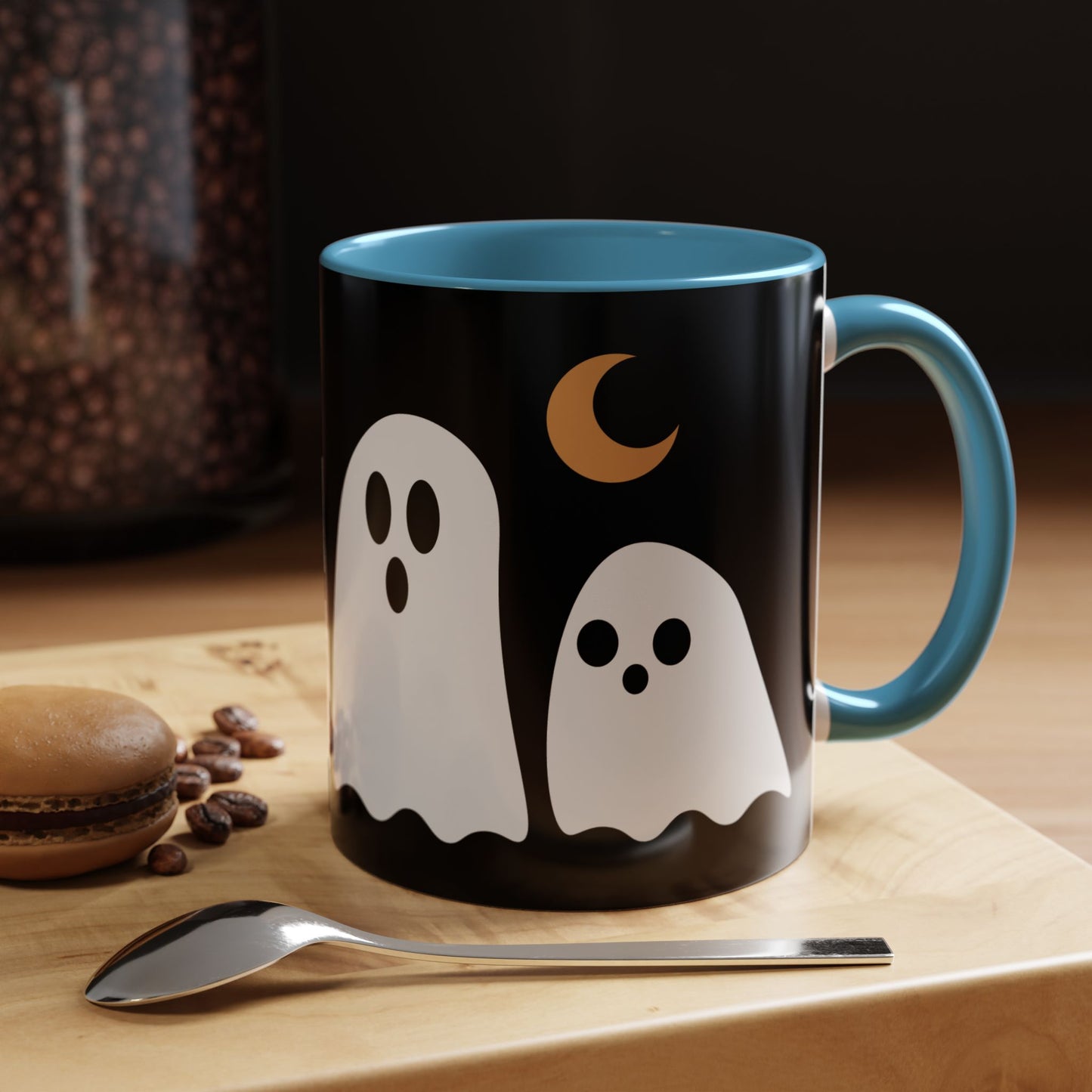 Hey Boo Accent Coffee Mug (11, 15oz)