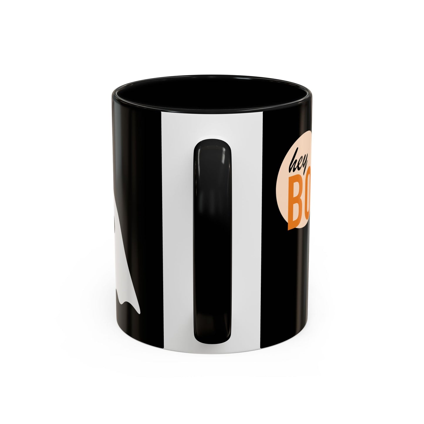 Hey Boo Accent Coffee Mug (11, 15oz)