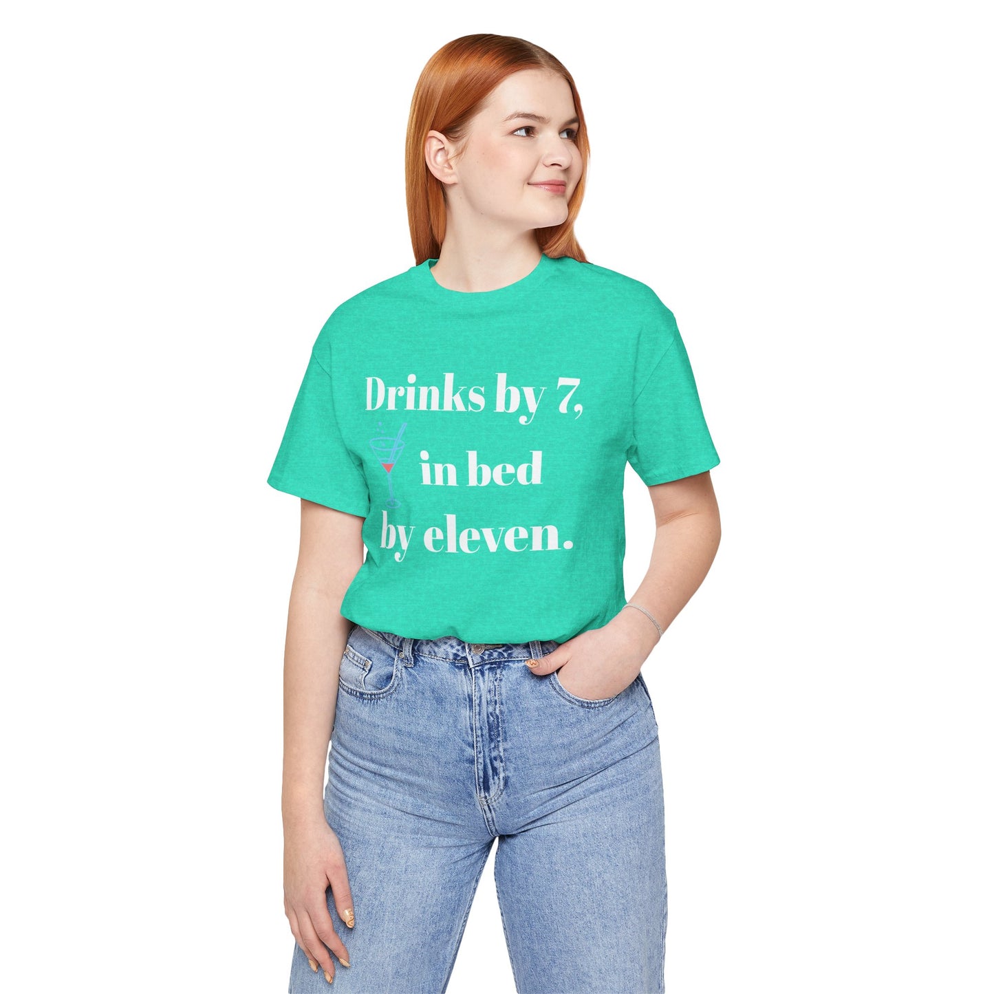 In bed by 11, Unisex Jersey Short Sleeve Tee