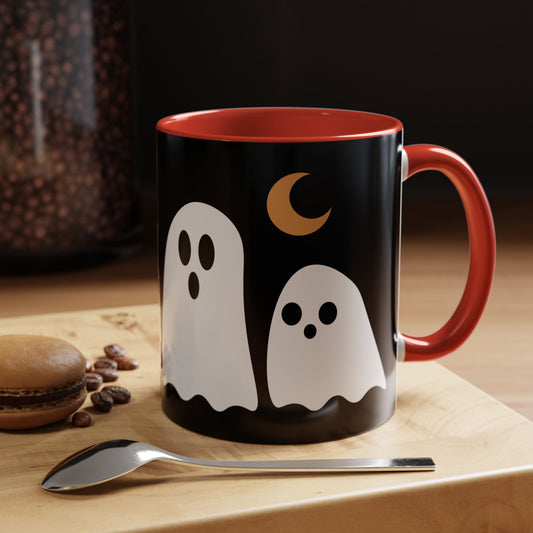 Hey Boo Accent Coffee Mug (11, 15oz)