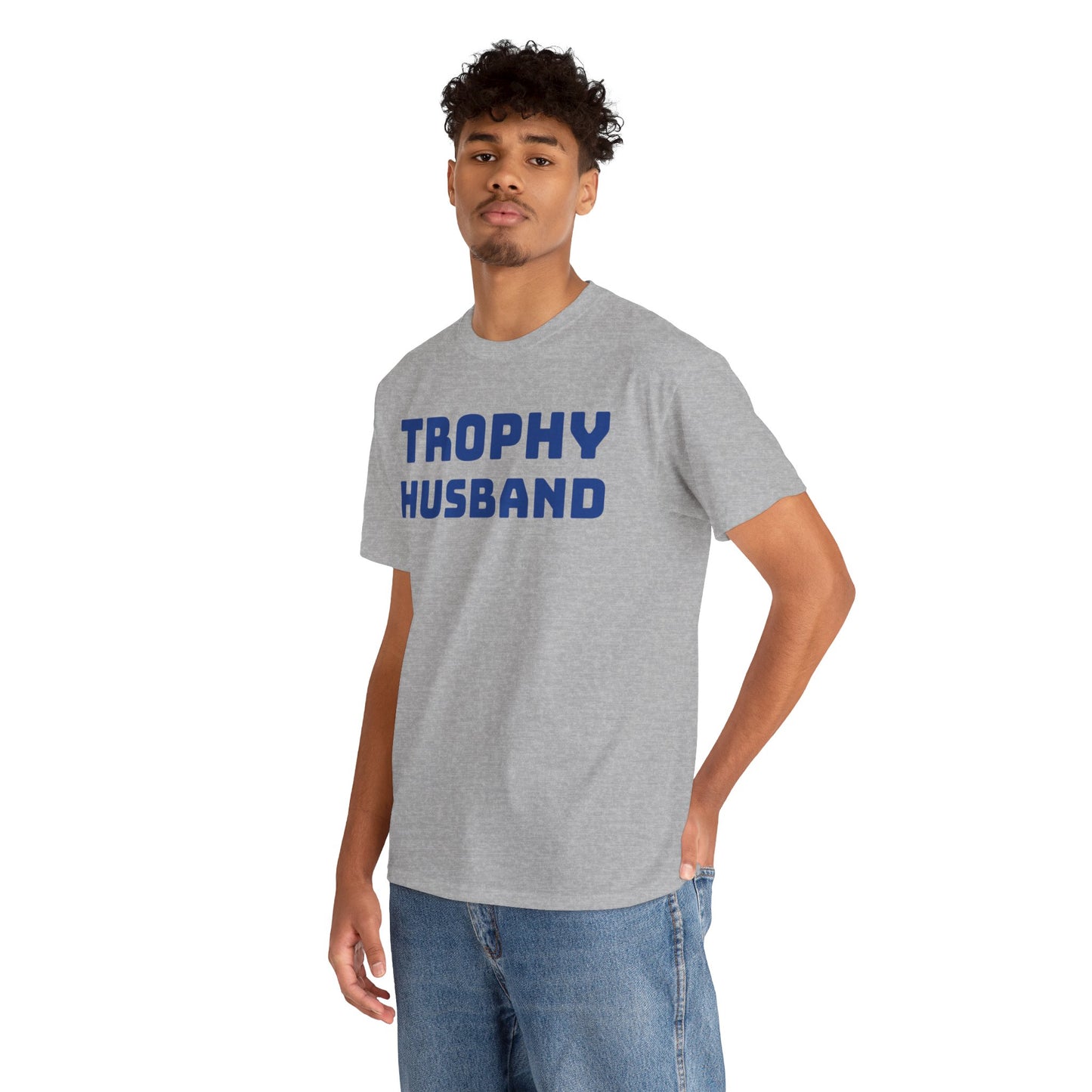 Trophy Husband Unisex Heavy Cotton Tee