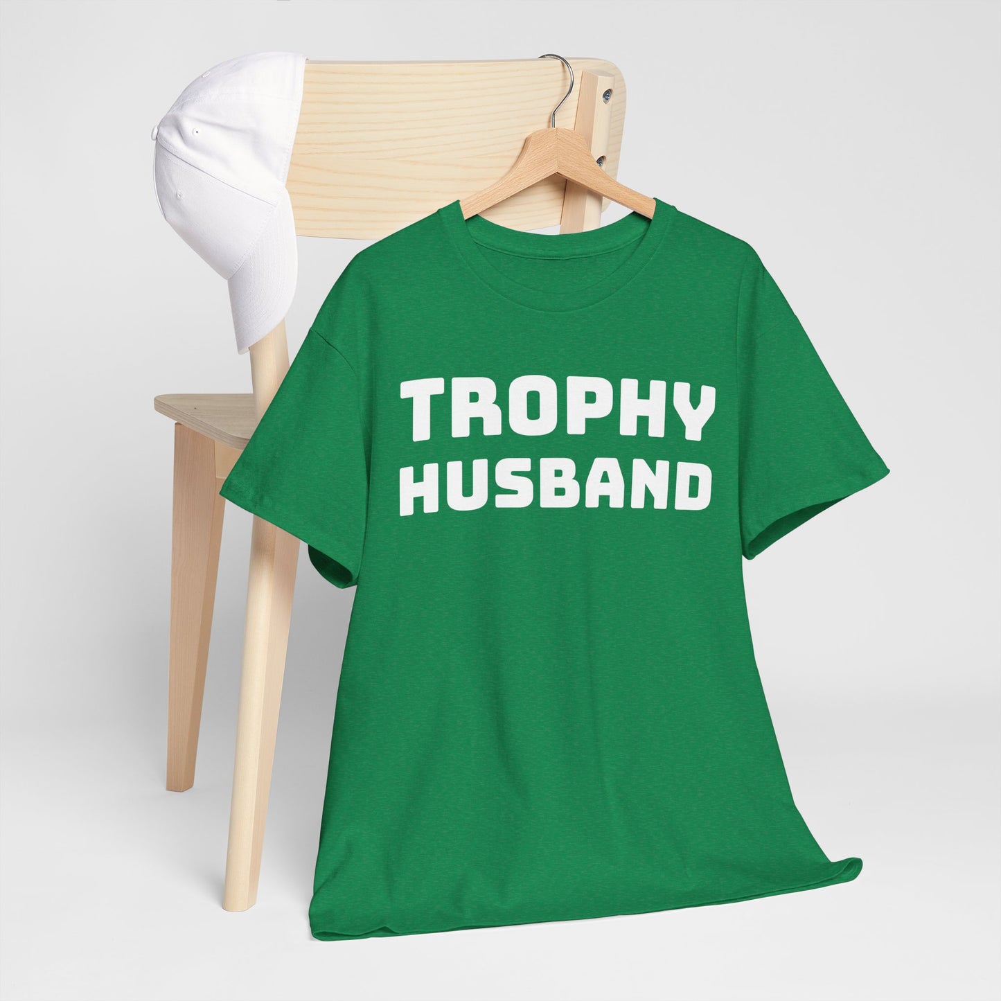 Trophy Husband Unisex Heavy Cotton Tee