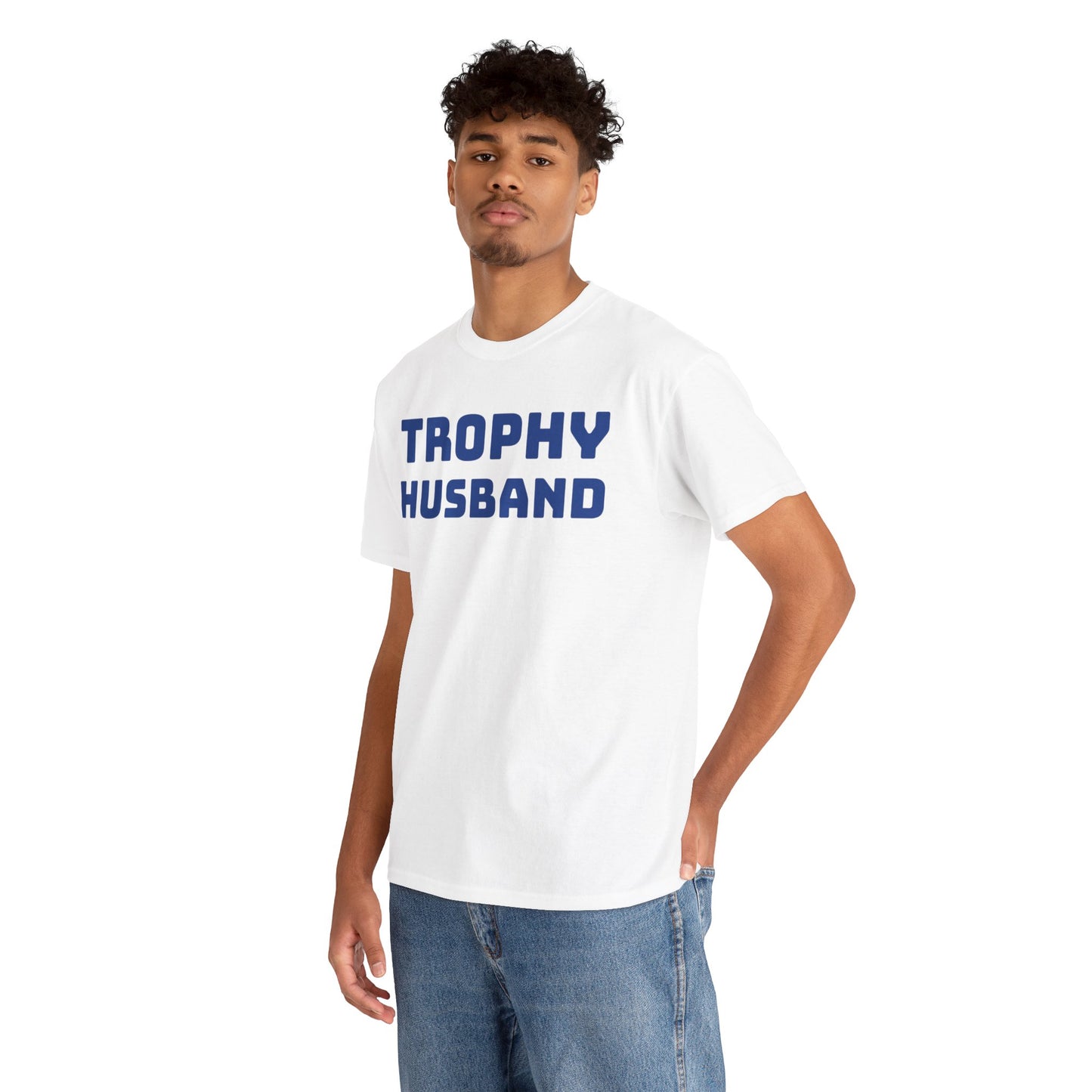 Trophy Husband Unisex Heavy Cotton Tee